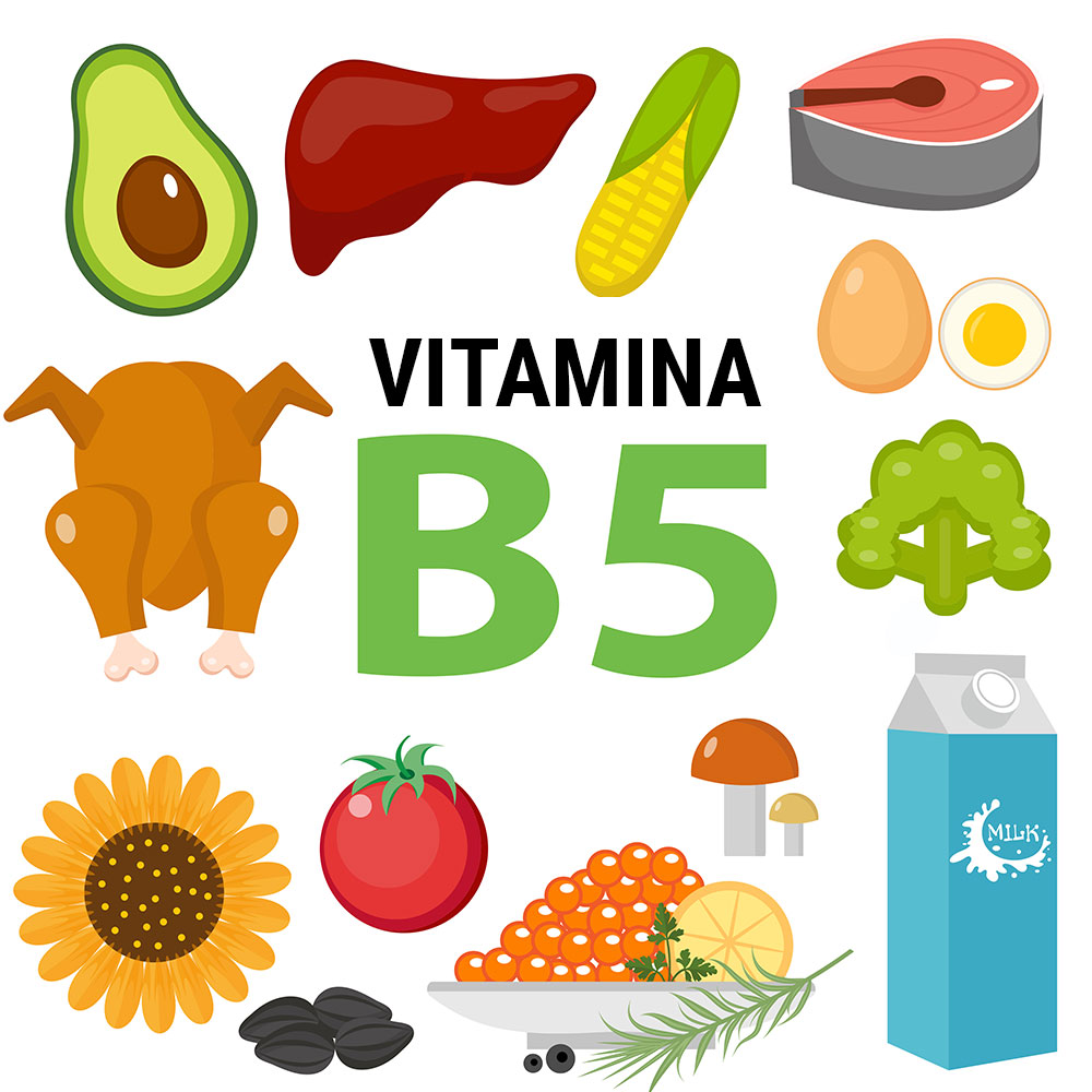 Vitamina B5-Acid pantotenic